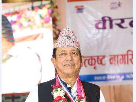 उद्योगी एवं समाजसेवी दीनबन्धु गोयललाई उत्कृष्ट नागरिकका रुपमा अभिनन्दन