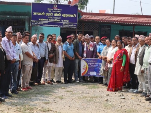 अस्थायी प्रहरी चौकी खुदुनाबारीको अध्यक्षमा गौतम