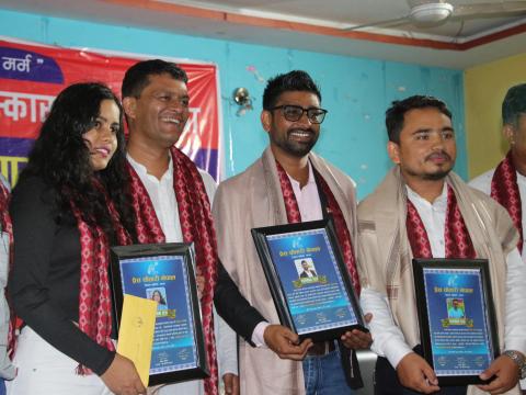  तीन नवोदित झापाली पत्रकारहरु पुरस्कृत
