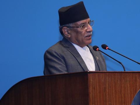 भ्रष्टाचारविरुद्धको लडाइँ अझै रोकिने छैन : प्रधानमन्त्री प्रचण्ड
