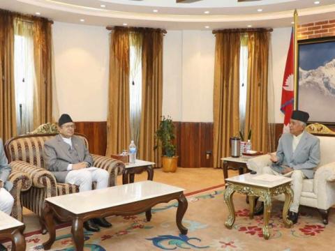 संसद्को गतिरोधप्रति राष्ट्रपति पौडेलको चासो
