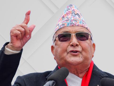 संसद् विघटन नगरेकाे भए वामपन्थी आन्दाेलन ध्वस्त हुन्थ्याे : केपी ओली