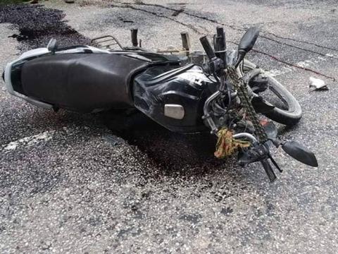कनकाई ४ मा मामा-भाञ्जा सवार मोटरसाइकललाई पिकअप भ्यानले दियो ठक्कर, मामाको मृत्यु