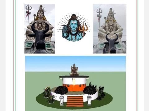 रङ्गकर्मी कल्पित  कोशी प्रदेशकै पहिलो  शिव मन्दिर निर्माण कार्यमा सक्रिय