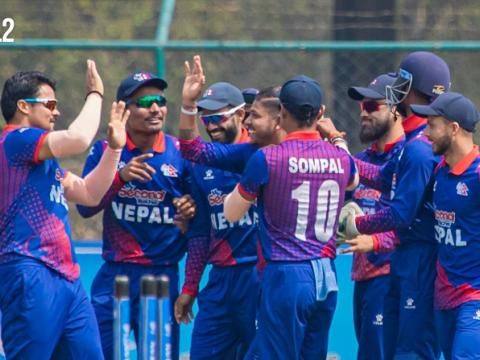 हङकङलाई हराउँदै नेपाल त्रिकोणात्मक क्रिकेट श्रृंखलाको फाइनलमा