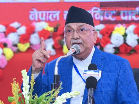 नयाँ भनिएका पार्टीहरुले देश हाक्न नसक्ने एमाले अध्यक्ष ओलीको भनाइ