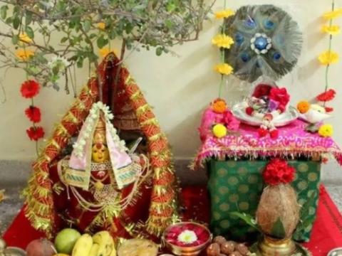 हरि बोधिनी एकादशी : तुलसी र दामोदरको विवाह गरिँदै