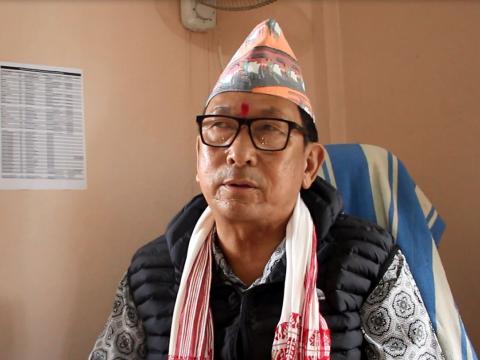  जनताको प्रतिबद्वतालाई पुरा गर्न लागि परिरहेको छु ः वडाध्यक्ष कन्दङवा 