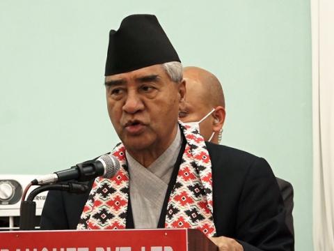 एकीकृत समाजवादीले छाेटाे समयमा पनि नेपाली राजनीतिमा निर्णायक भूमिका निर्वाह गरेकाे छ : देउवा