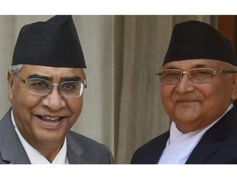 कांग्रेस र एमालेबीच नयाँ सरकार बनाउने सहमति, शुरुमा ओली प्रधानमन्त्री बन्ने