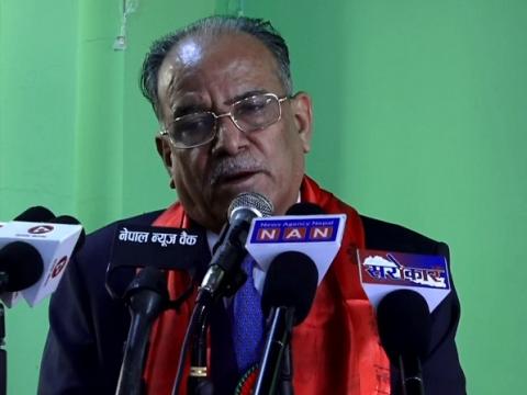 जनार्दन शर्माले पार्टी फुटाउन खोजेको भन्ने भ्रम मात्रै हो : प्रचण्ड