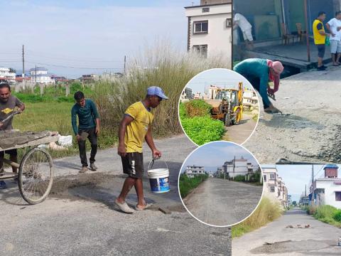 देवी पन्चकन्या नागरिक समाजद्वारा विजया दशमी लक्षित सरसफाई कार्य सम्पन्न 