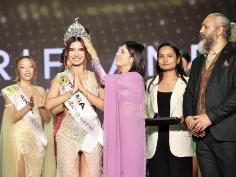 प्रेमा लामगाढेलाई ‘मिस विभा २०२४’ को उपाधी