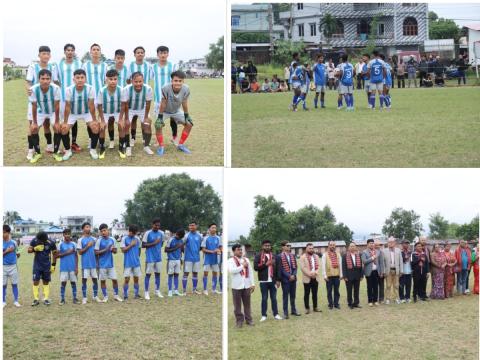 कनकाईमा वार्डस्तरीय फुटबल सुरु ,  पहिलो खेलमा वडा न ३ को बिजयी सुरुवात