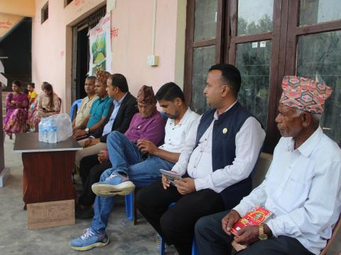  साधुकुटीमा श्रीमतदेवीभागवत  महापुराण धनधान्याचल विराट ज्ञान महायज्ञ हुने