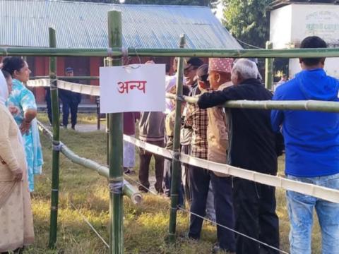 उप निर्वाचन अन्तर्गत कनकाई ६ मा निर्वाचन सुरु