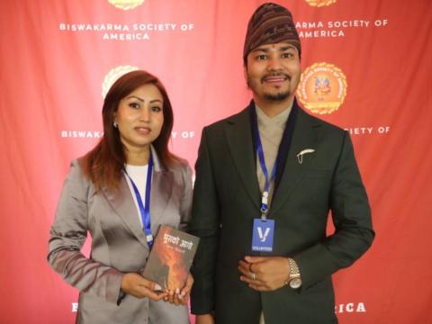  साहित्यकार रमेश दियालीको दोश्रो  कृति भुसको आगो विमोचन