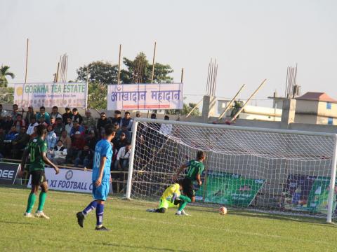 एनआरटी झापा कपको सेमिफाइनलमा प्रवेश
