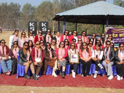  महिलाहरुसंग अन्तर सम्बन्ध प्रगाढ बनाउन  मेचीमहाकाली बुहारी संयुक्त आवाजकाे   बनभोज कार्यक्रम 