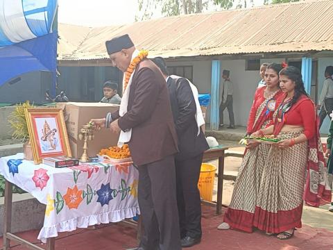 बेनुबाजा अङ्ग्रेजी विद्यालयले विविध कार्यक्रम गरि  वार्षिकोत्सव मनायो 