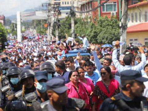 शिक्षक महासङ्घले आजदेखि काठमाडौं केन्द्रित आन्दोलन गर्ने