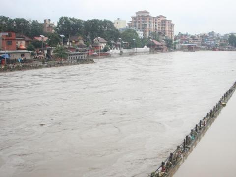 काठमाडौँसहित देशका केही सानाठूला नदीमा बाढीको जोखिम