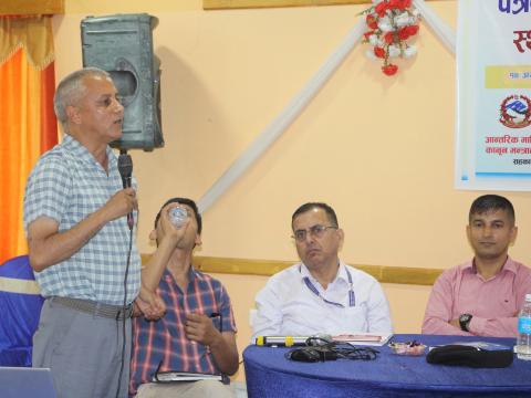 झापाको बिर्तामोडमा पत्रकार आचारसंहिता जागरण तथा स्थानीय रिपोर्टिङ बहस कार्यक्रम सम्पन्न