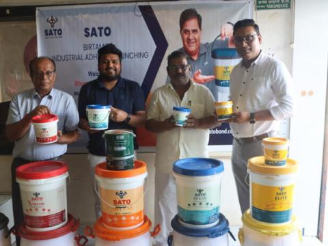 साटो ब्राण्डका Indusrial Adhesive का विभिन्न उत्पादनहरु झापामा विक्री वितरण शुरु