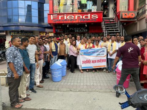 बिर्तामोड उद्योग वाणिज्य संघ अन्तरगत मुक्तिचोक– शनिश्चरे रोड उपसमितिमा ‘टिङ्कु’