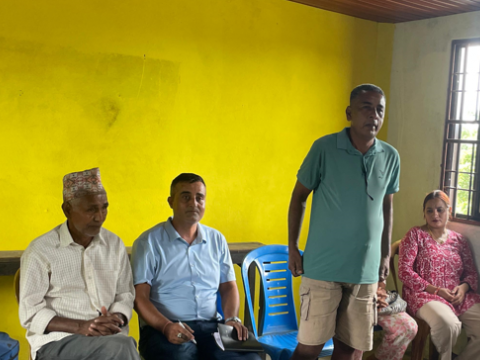 कञ्चन अङ्ग्रेजी माध्यमिक विद्यालयमा शिक्षक अभिभावक संघ गठन