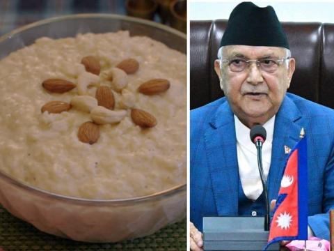 सबैको जीवन खीरजस्तै मिठासपूर्ण होस् : प्रधानमन्त्री ओली