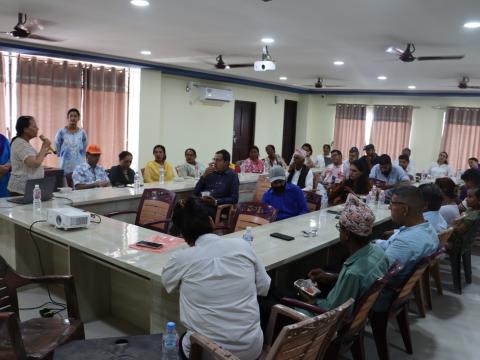  बिर्तामोड नगरपालिकामा अपाङ्गता रोकथाम तथा पुनःस्थापना कार्यक्रम’को वार्षिक समीक्षा कार्यक्रम सम्पन्न