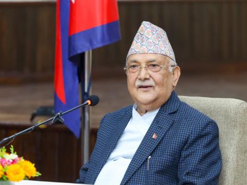 विद्या भण्डारीलाई अध्यक्ष बनाउन सकिँदैनः ओली