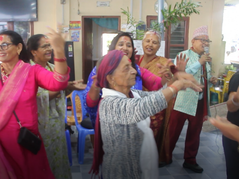 होटल हिकोला हेरिटेजको एघारौँ वार्षिकोत्सवमा वृद्धाश्रमका आमाबुवालाई सम्मान