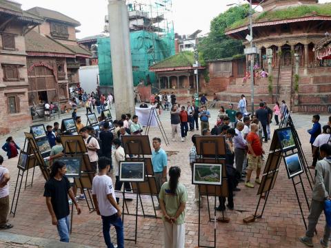 १८६ औं विश्व फोटोग्राफी दिवसमा अध्यक्ष वन्तको एकल प्रदर्शनी