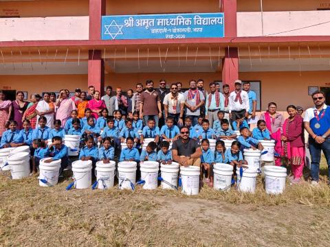 बाढीपीडितका लागि फिल्टर सहयोग