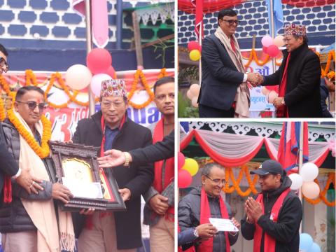 न्यूटन्स एजुकेशन फाउण्डेशनको २३ औँ वार्षिकोत्सव सम्पन्न, पत्रकार सन्तोष न्यौपानेसहित विभिन्न व्यक्तित्व सम्मानित