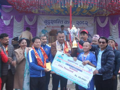 जयपुरमा सम्पन्न रोमाञ्चक फाइनल, उपाधि वडा नं. ३ को पोल्टामा