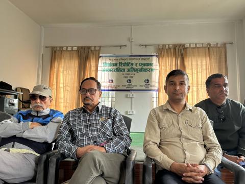 झापामा निर्वाचन रिपोर्टिङ र पत्रकार आचारसंहिता अभिमुखीकरण