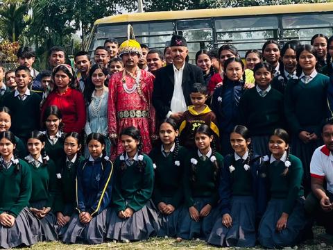 झापा नाटक घरमा ‘द–बुल’ को भव्य सुरुवात, विद्यालयहरूमा उच्च चासो