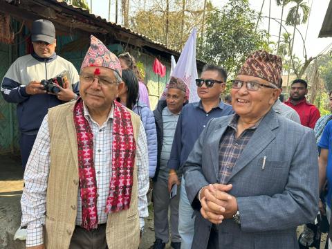 उम्मेदवार घिमिरेसँग अधुरो बाटो पुरा गर्नेदेखि आश्रम निर्माणमा सहयोग गर्न माग 