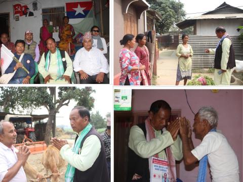 झापा क्षेत्र नं. ०३ मा हरिकुमार राजबंशीको चुनावी दौड तीव्र, विकास–रोजगारी मुख्य केन्द्रमा