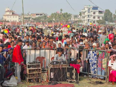 विर्तामोडमा सन्थाल समुदायको सोहराय पर्व भव्य रूपमा सम्पन्न