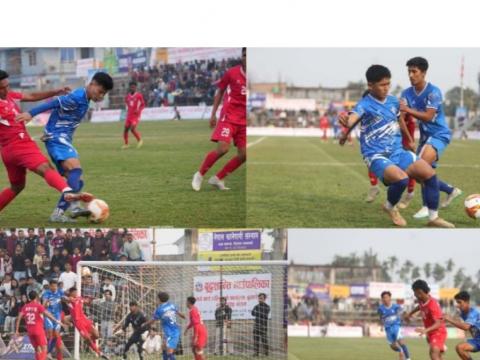 झापा ११ झापा गोल्डकपको क्वार्टर फाइनलमा