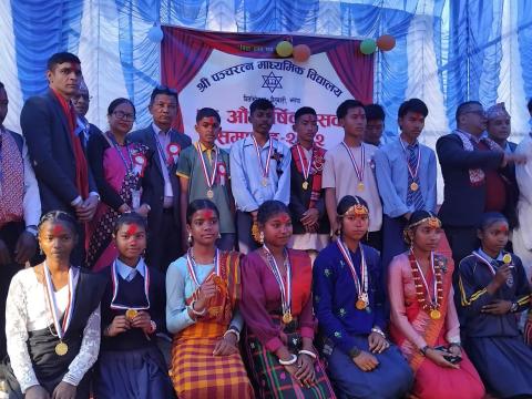 पञ्चरत्न माविको ५८औँ वार्षिकोत्सवमा विद्यार्थी प्रतिभा र योगदानकर्ताको सम्मान