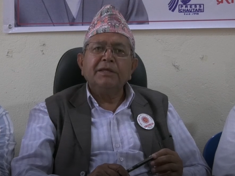 झापा–२ मा एमालेका देवराज घिमिरेको अपिल: ‘सूर्य’ चिन्हमा मतदान गरी स्थिरता र समृद्धिको अभियानलाई निरन्तरता दिनुहोस्’