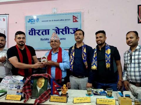 वीरता जेसीजद्वारा अक्षयकोष वृद्धि कार्यक्रम सम्पन्न।