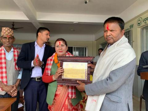 झापा गाउँपालिकामा १० शैयाको आधारभूत अस्पतालको उद्घाटन