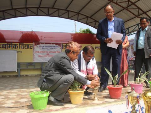 दुर्गा माविको ७०औँ वार्षिकोत्सव सम्पन्न, पत्रकार  प्रसाईं सहित शिक्षक र दाताहरू सम्मानित