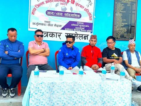 शनिश्चरे एफसीले ग्रास रुट फुटबल गर्ने